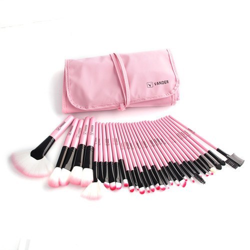 Professional 32Pcs Makeup Brush Foundation Eye Shadows Powder Blue Make Up Brushes Tools Cosmetic Bag pencil maquiagem Brushes Professional 32Pcs Makeup Brush Foundation Eye Shadows Powder Blue Make Up Brushes Tools Cosmetic Bag pencil maquiagem Brushes